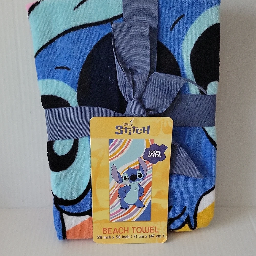 Jay Franco Disney Lilo & Stitch Kids Cotton Bath Pool Beach Towel - 28 x 58 NWT